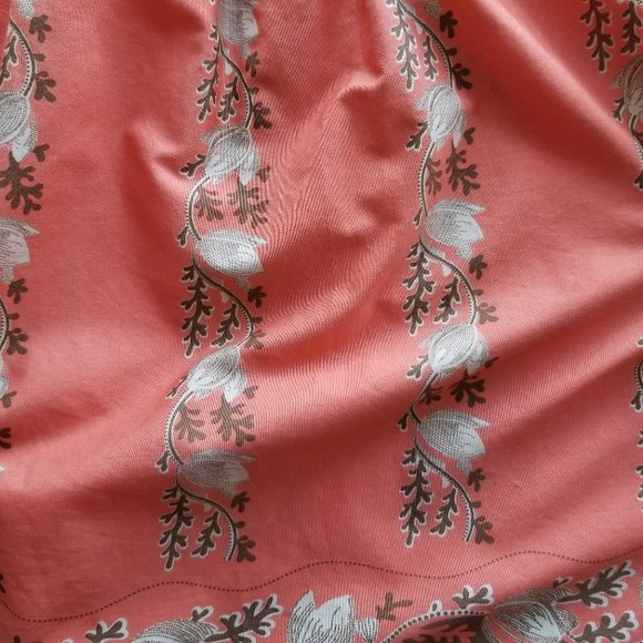 J. Crew cotton peach pleated tulip skirt size 0 - Picture 10 of 12